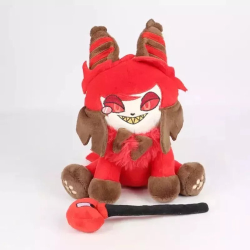 Mz De Muñeco De Peluche Hazbin Hotel Alastor Meow, Regalo De