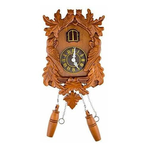 Clever Garden Casa De Reloj De Cuco Tradicional De Jqbby