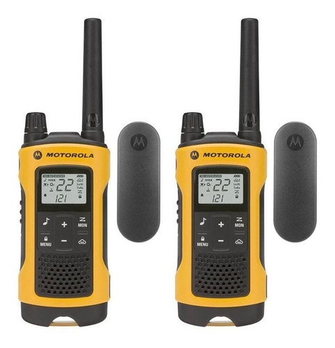 Imagen 1 de 7 de Radios Motorola T400 Impermeable 35millas-56kms Nvo Recargab