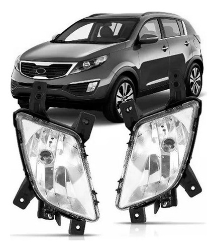 Par Farol Milha Sportage 2011 2012 13 2014