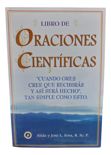 Libro De Oraciones Científicas Alida José Sosa Original 7/4b (Usado)