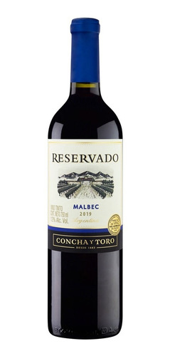 Vinho Argentino Concha Y Toro Reservado Malbec
