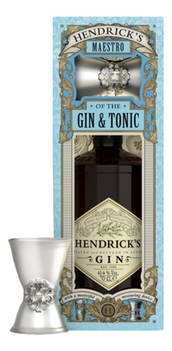 Gin Hendricks Premium 700 Ml Con Medidor Jigger