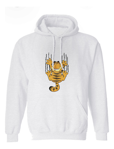 Sudadera Con Gorro Garfield Agarrado Con Garras 22