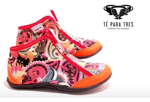 Imagen 2 de 10 de Zapatillas Botita Te Para Tres Diseños Unicos Modernos Unico