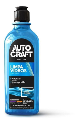 Limpa Vidros Autocraft Proauto Limpeza 500ml