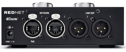Interfaz Focusrite Rednet Am2 Monitoreo Estereo