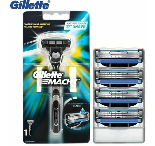Imagen 5 de 5 de Gillette Mach3 Maquina De Afeitar