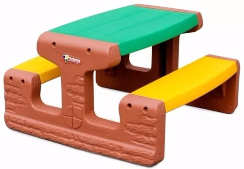 Mesa Mesita Picnic Camping Niños Rotoys Indestructible +1 Añ