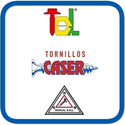 Tornillo Autoperforante Madera Tel Fix 8x3 X 100un