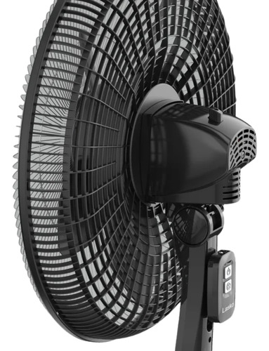 Ventilador Lasko S18605 De Pedestal Negro Con 4 Velocidades