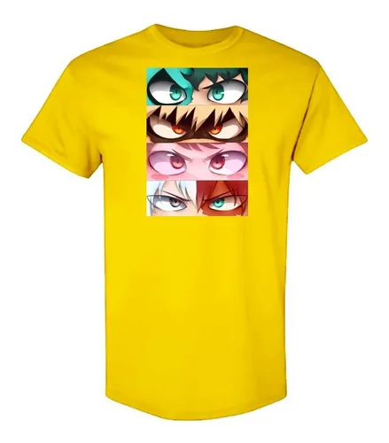 Camiseta Variedad De Colores Vq01 Boku No Hero