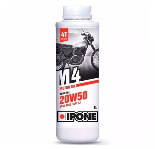 Aceite Lubricante Ipone M4 Mineral 20w50 4t Mav