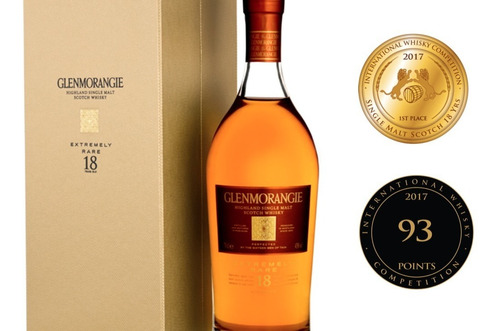 Imagen 2 de 9 de Whisky Glenmorangie 18 Años Single Malt 700ml En Estuche