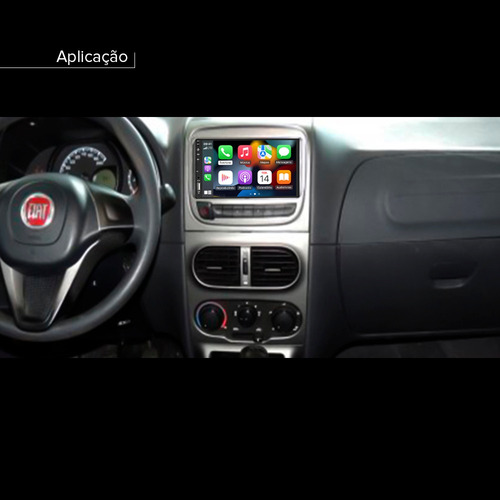 Central Multimidia Apple Carplay Fiat Idea Adventure 2013 P