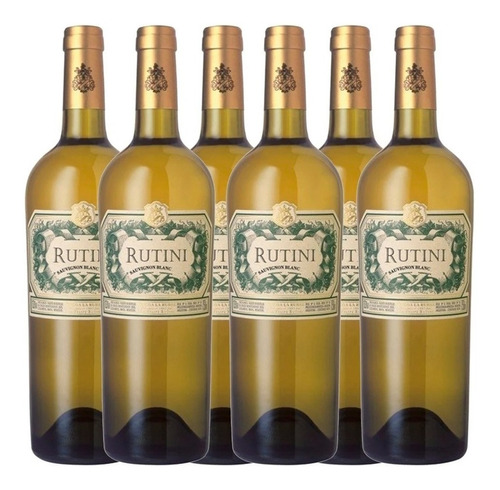 Vino Rutini Sauvignon Blanc X750cc Caja X6