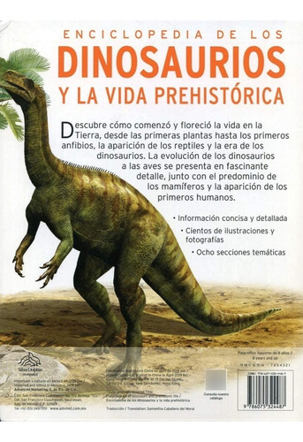 Enciclopedia De Los Dinosaurios Y La Vida Prehistórica | Meses sin intereses Enciclopedia De Los Dinosaurios Y La Vida Prehistórica | Meses sin intereses