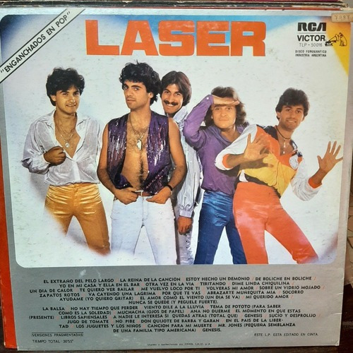 Vinilo Laser Enganchados En Pop Rt Rn2