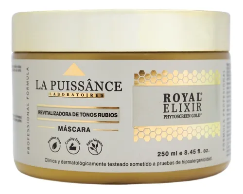 La Puissance Royal Elixir Shampoo Crema Peinar Máscara 3c