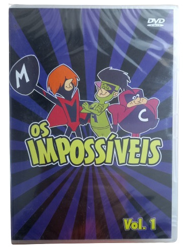 Os Impossiveis Vol.1 Desenho Classico Dvd Novo Lacrado