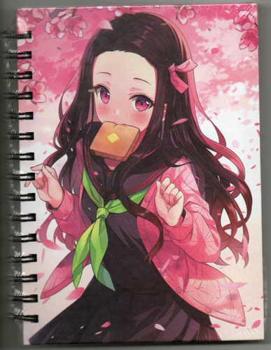 Libreta Nezuko Kamado Demon Slayer.