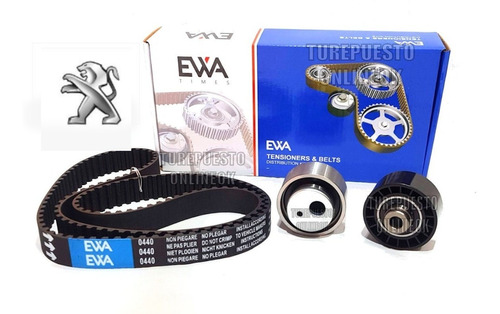 Kit Distribucion Ewa Peugeot 206 207 306  1.9 Diesel Dw8