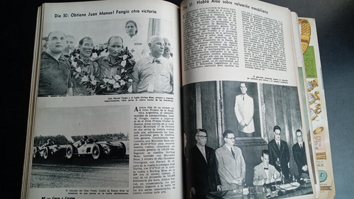 Caras Y Caretas 2179 Perón Fangio Karadagian Febrero 1955 (Usado)