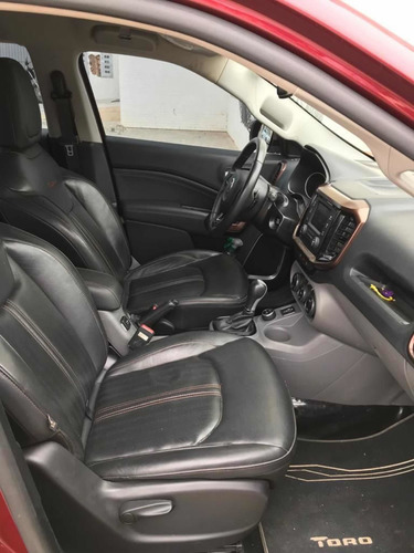 Imagem 3 de 13 de Fiat Toro Volcano At D4 Vermelho