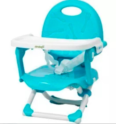 Silla De Comer Bebe Booster Avanti Candy Plegable Babymovil Color Celeste