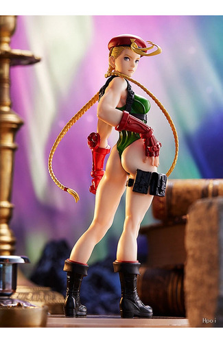 Modelo De Figura De Acción Street Fighter Cammy, Color Blanc