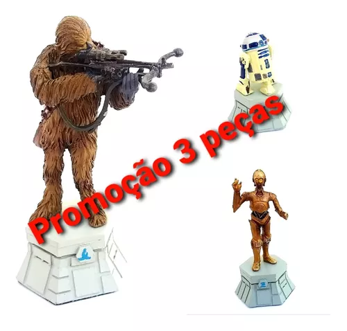 C-3po C3po Xadrez Star Wars Miniatura Coleção