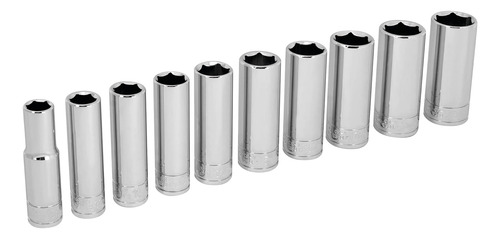 Juego De Llaves Métricas Profundas 10 Piezas 10 Mm