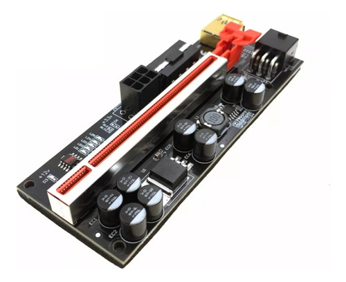 Riser Minería Ver 009c Plus Pcie 1x A 16x Expres Usb 3.0 Led