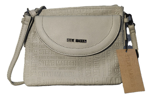 Cartera Steve Madden Modelo Bgradie Gris Original (usa)