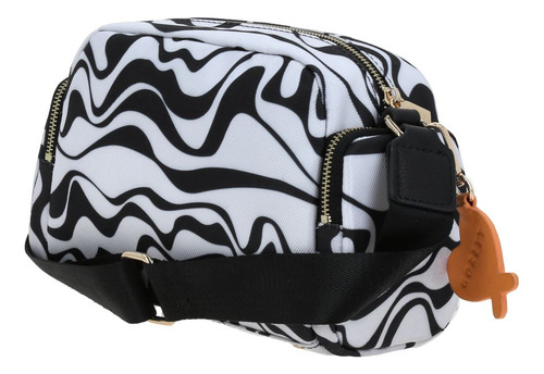Bolsa Crossbody Gorett Sol Gs25085-c Color Negro Correa De Hombro Negro