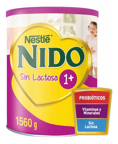 Leche Nido Etapas 1+ Sin Lactosa