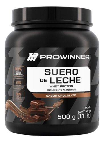 Suplemento Suero De Leche (500 Gr) - Prowinner Sabor Chocolate