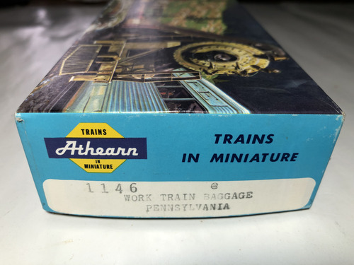 Vagón Pasajeros Furgón De Trabajo Pennsylvania - Athearn H0