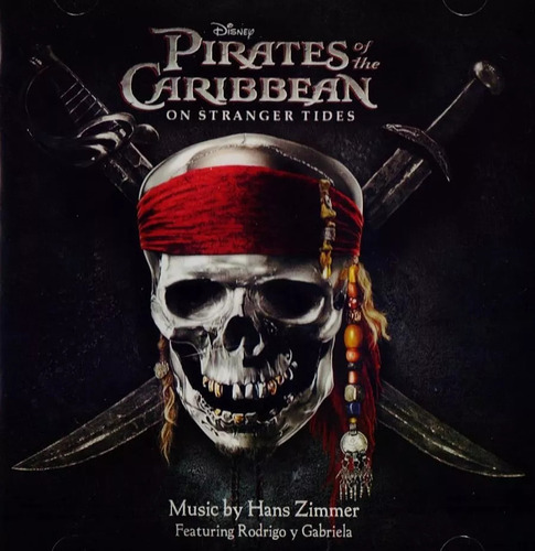 Piratas Del Caribe 4 Navegando Aguas Misteriosas Cd Versión Del Álbum Estándar
