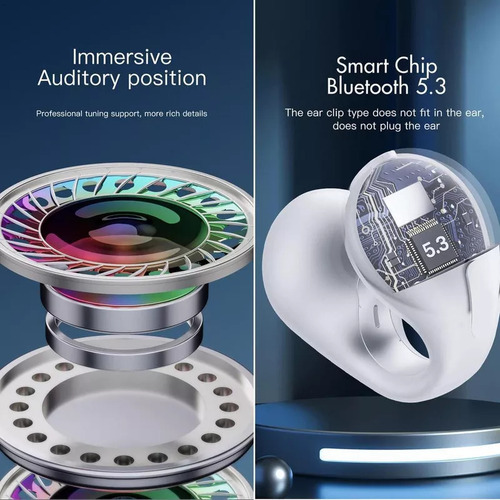 Auriculares Bluetooth De Conducción Ósea De Larga Duración
