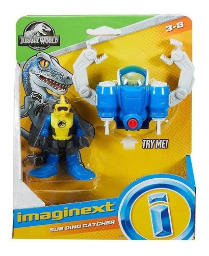 Captura de dinosaurios Fmx95 Mattel de Imaginext Jurassic World