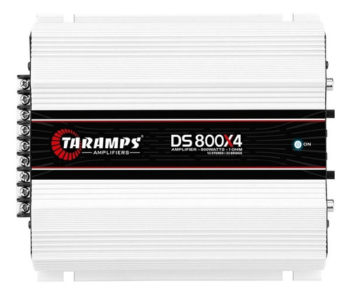 Modulo 800 W Rms Taramps Ds 800x4 Amplificador Som