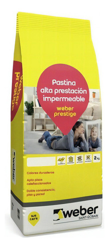 Pastina Weber Color Prestige Hueso X 2 Kg