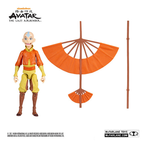 Aang With Glider Avatar The Last Airbender Mcfarlane