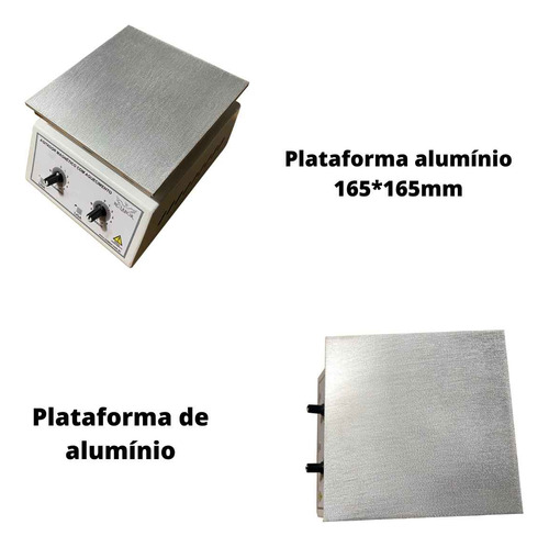 Agitador Magnético Aquecimento Controle De Temperatura 127v
