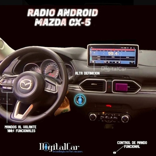 Radio Pantalla Android Mazda Cx5 2018/24