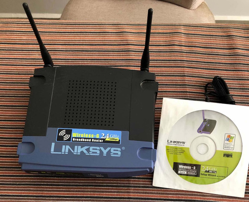 Router Linksys Wrt54g V8 Sin Detalles (Usado)