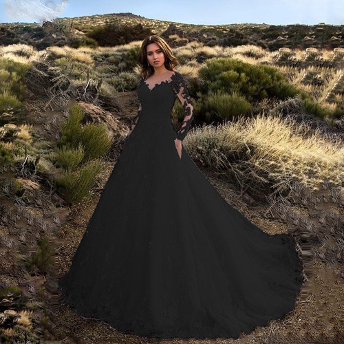 Vestido De Noiva Bordado Princesa Com Renda, Praia, Campo 20