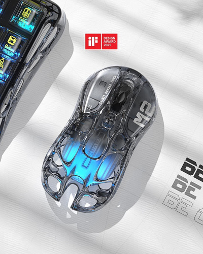 Wireless Gaming Mouse Gravastar Mercury M2 26,000 Dpi