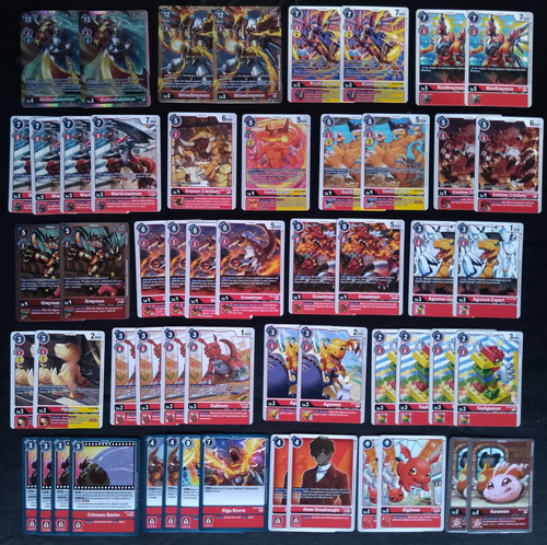 Digimon Tcg Deck Mazo Mediaevalgallantmon - Nova009 Medievalgallantmon Inglés (Usado)